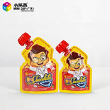 饮料包装立式斜嘴袋